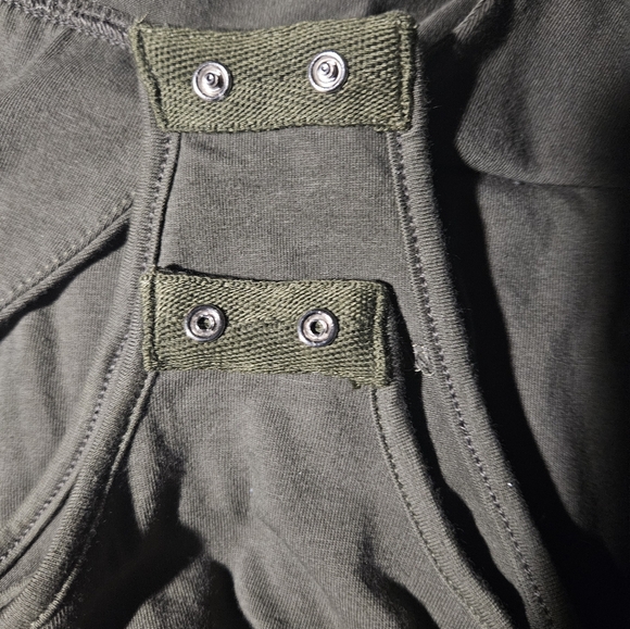 NWOT LUNA CHIX OLIVE GREEN BODYSUIT SIZE MEDIUM - Picture 6 of 11